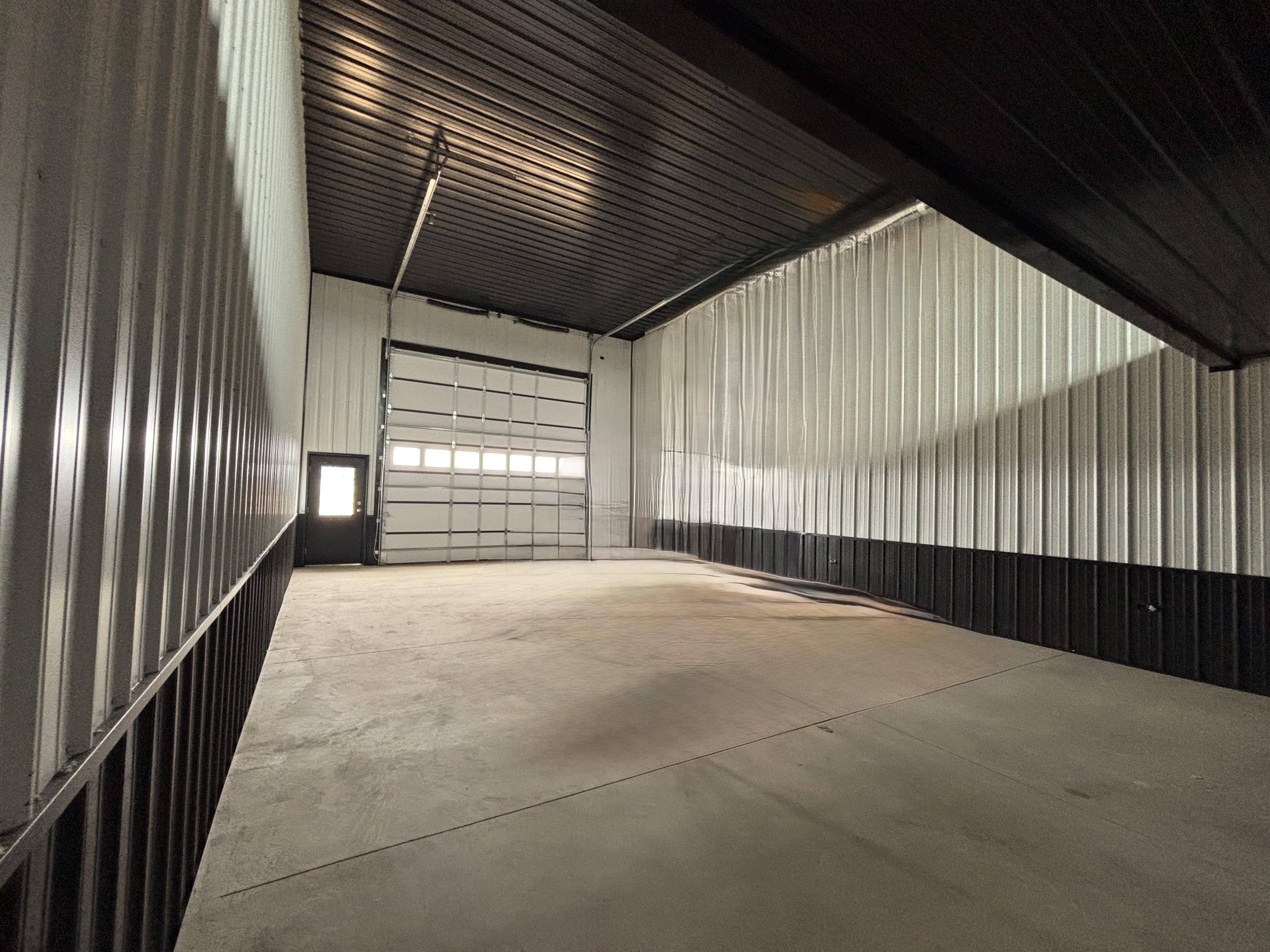 Looking through the bays