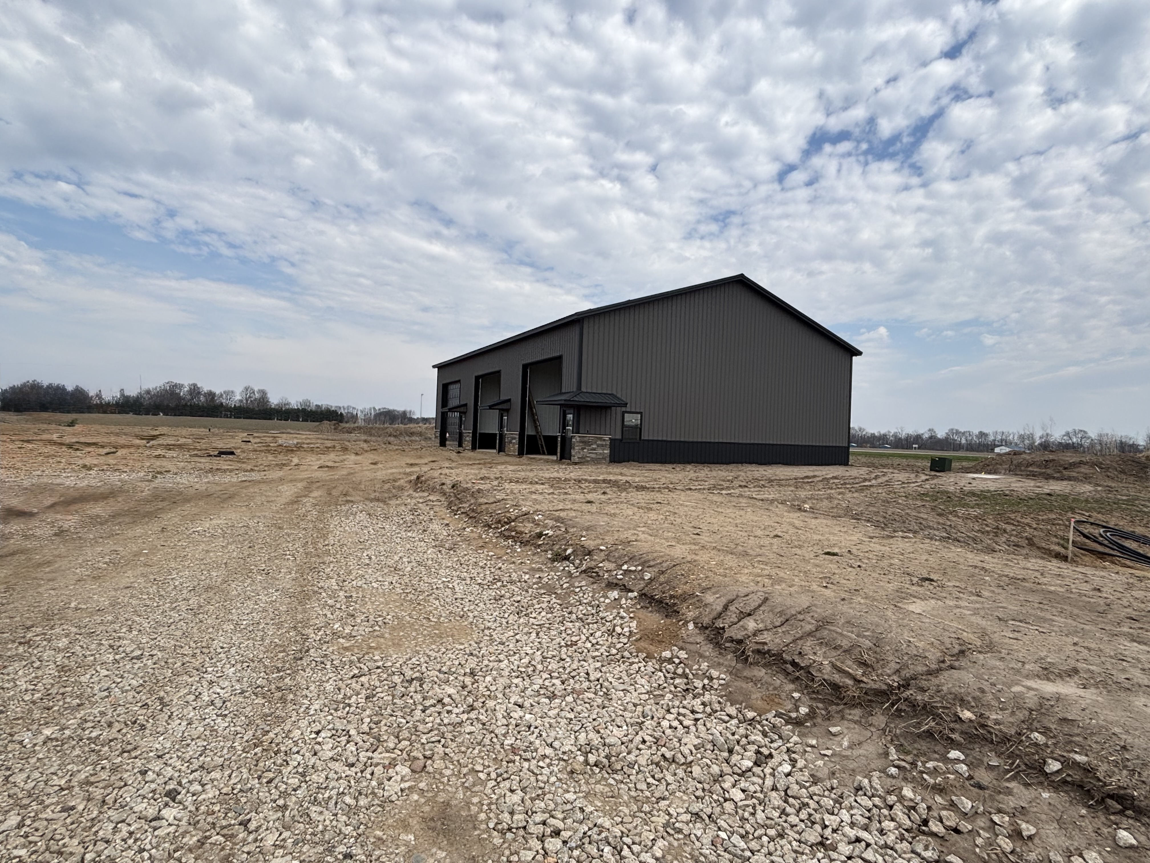 Entry area taking shape